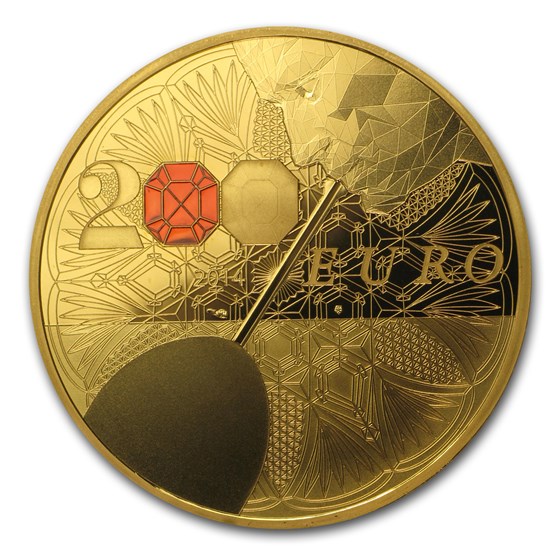 2014 1 oz Proof Gold €200 Excellence Series (Baccarat) 2014 1 oz Proof Gold €200 Excellence Series (Baccarat)